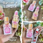 Arquivo Digital Batom e Esmalte para chocolate Baton