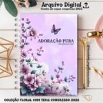 COMBO DIGITAL CAPAS COM O TEMA DO CONGRESSO 2025 – ADORAÇÃO PURA – FEMININO