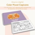 Livro de Colorir | Color Mood Capivara