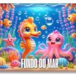 Livro de Colorir FUNDO DO MAR