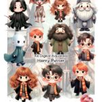 Kit Digital HARRY POTTER AQUARELA