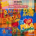 Kit Digital Junina 2025 Patches