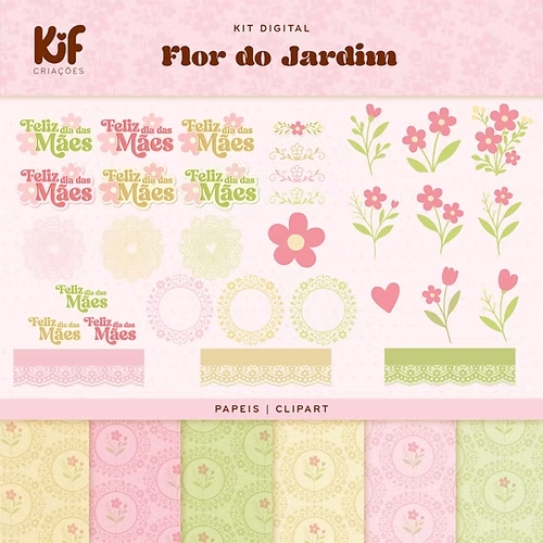 Kit Digital - Flor do Jardim