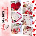 Kit mesa posta - Dia dos namorados