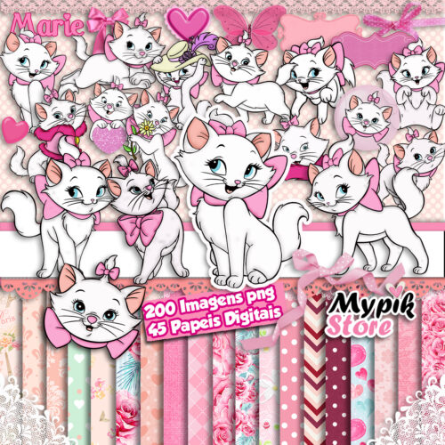 Kit digital Gatinha Marie