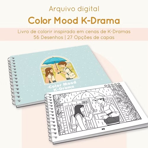 Livro de Colorir | Color Mood K-Dramas