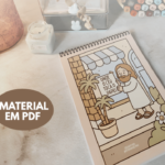 Livro de Colorir Onde o céu toca o papel