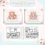Livro de Colorir MOMENTOS DE AMOR CASAL - URSA