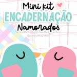 Mini Kit Digital - Encadernação namorados