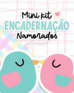 Mini Kit Digital - Encadernação namorados
