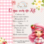 Kit Encadernação Moranguinho - Imagem 3