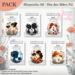 PACK Bloquinho A6 – Dia das Mães N2