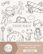 Pequeno Príncipe | Para colorir