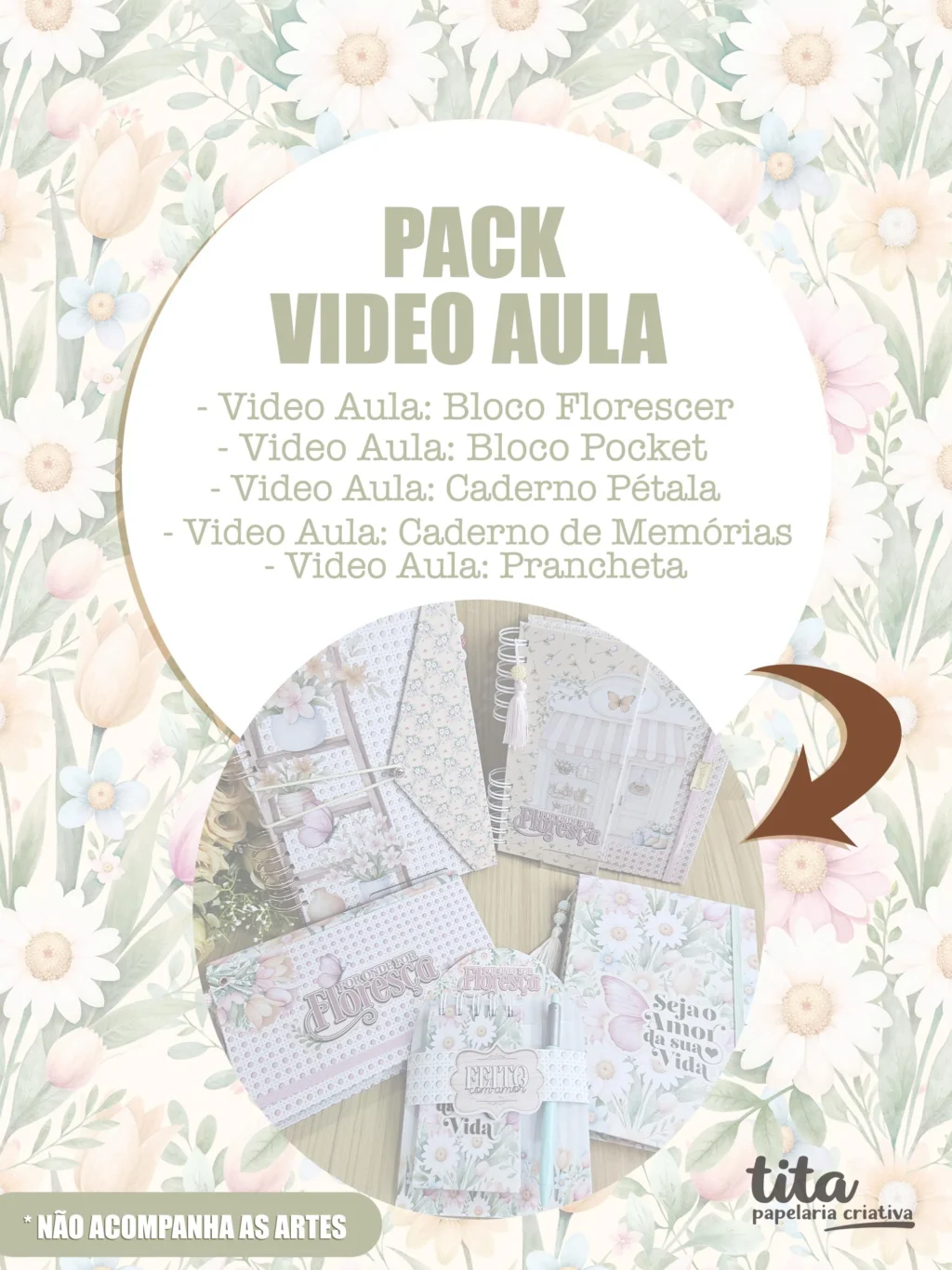 Pétala 2 - Video Aula - Encadernação Especial - Imagem 1