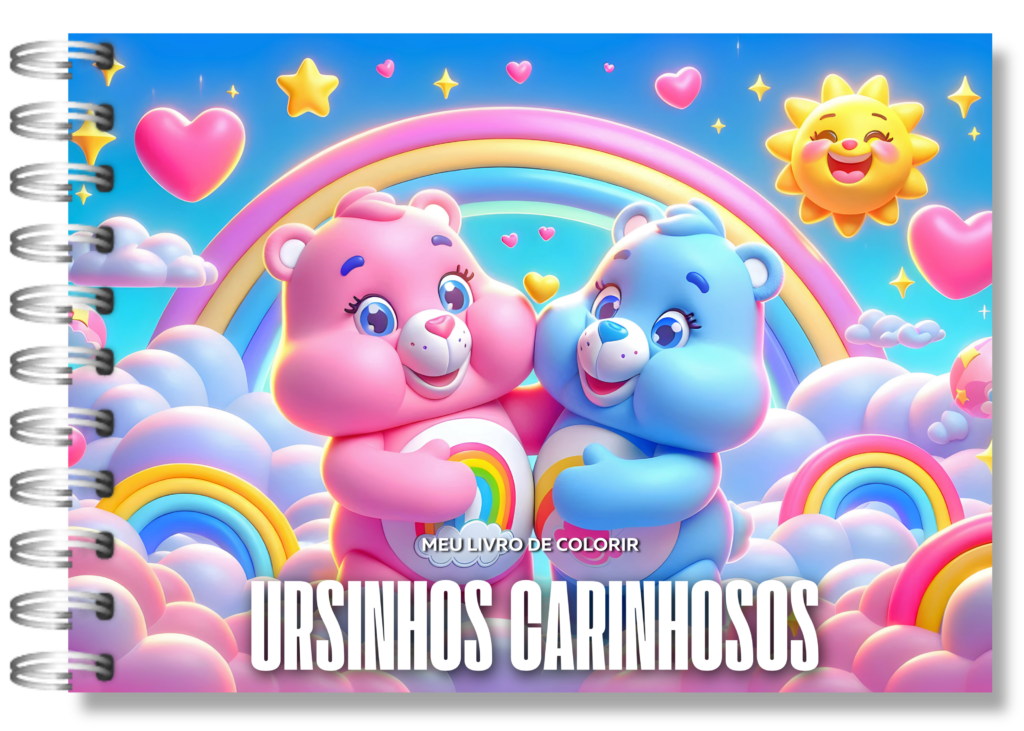 Livro de Colorir URSINHOS CARINHOSOS - Imagem 1