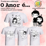 Estampas Camisas O Amor é