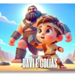 Livro de Colorir Davi e Golias