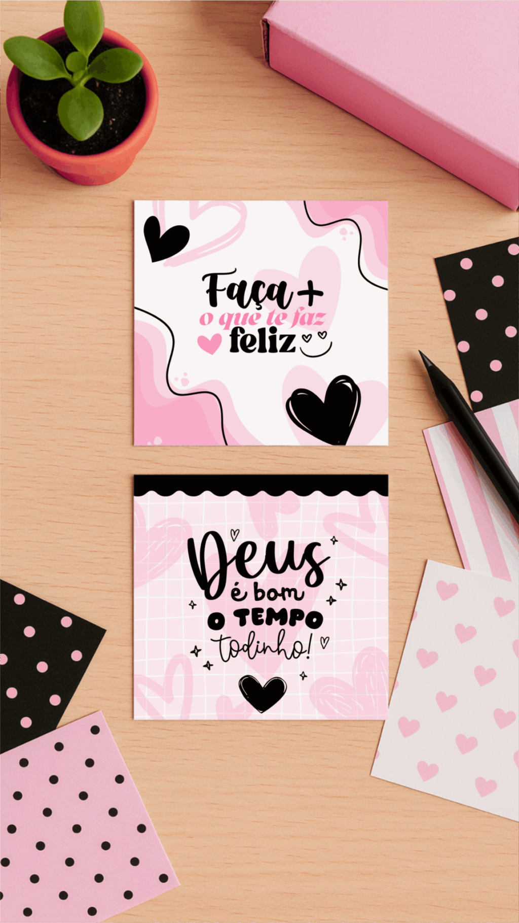 UNBOXING com amor | Arquivos Editáveis - Imagem 4