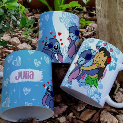 ESTAMPAS STITCH CANECAS