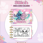 Mini livrinho de Colorir - STITCH