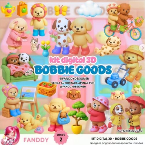 Kit Digital Bobbie Goods