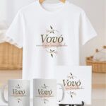 Pacote Artes DUPLA Caneca Camisa Avós V4