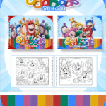 Livro de Colorir ODDBODS