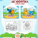 Livro de Colorir  HORA DA AVENTURA