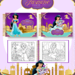 Livro de Colorir JASMINE
