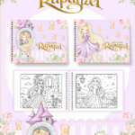 Livro de Colorir RAPUNZEL