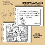 KIT DIGITAL LIVRO PARA COLORIR ( A5 E A6 ) – FRUTOS DO ESPÍRITO - Imagem 3
