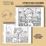 KIT DIGITAL LIVRO PARA COLORIR ( A5 E A6 ) – FRUTOS DO ESPÍRITO - Imagem 2