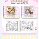 Livro de Colorir FAMILY MOMENTS