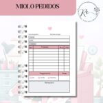 Kit Digital Caderno de Pedidos Artesã ( Amo ser Artesã ) - Imagem 2