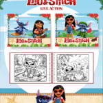 Livro de Colorir STICH LIVE ACTION
