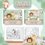 Livro de Colorir SAFARI