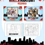 Livro de Colorir GREYS ANATOMY