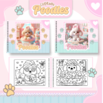 Livro de Colorir POODLE