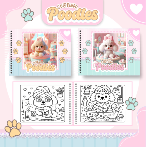 Livro de Colorir POODLE