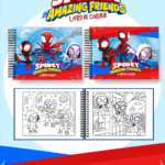 Livro de Colorir SPIDEY E AMIGOS
