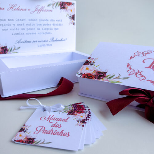Arquivo Digital Convite de Casamento Marsala
