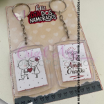Card chaveiro dia dos namorados
