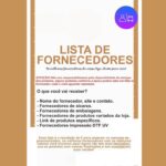Lista de Fornecedores