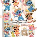 Kit Digital Festa Junina Stitch
