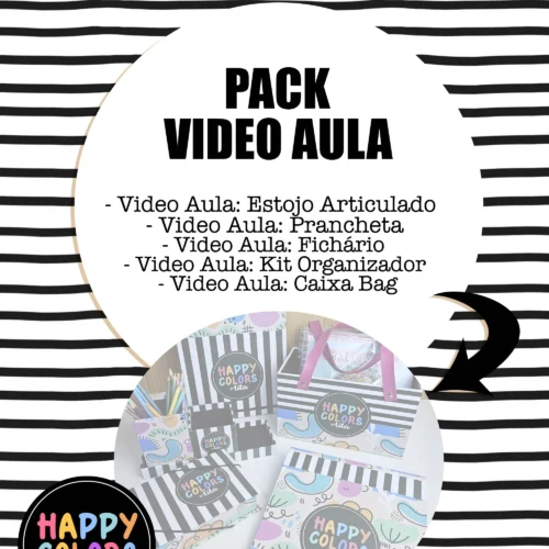 Happy Colors - Video Aulas - Combo Cartonagem