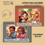 KIT DIGITAL LIVRO PARA COLORIR ( A5 E A6 ) – FRUTOS DO ESPÍRITO
