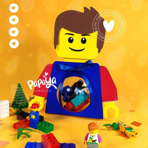 Porta Esfera Lego Boy  - Arquivo Digital