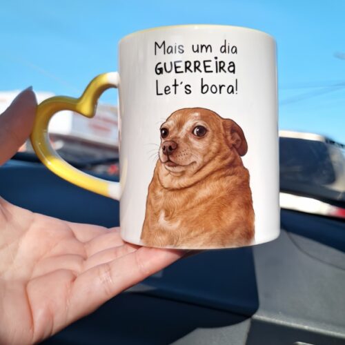 Arte Digital "Mais um dia guerreira, let´s bora"