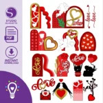 Painel / Painéis Dias dos Namorados (STUDIO E SVG)
