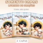 CAPA LIVRINHO DE ORAÇÕES - TEMA : SÃO JOÃO BATISTA